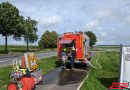 Katastrophenschutzzug-Übung an der Biogasanlage