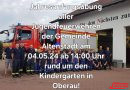 Jahresanfangsübung aller Jugendfeuerwehren der Gemeinde Altenstadt am 04. Mai um 14 Uhr!