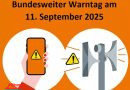 Bundesweiter Warntag 2025 am 11. September
