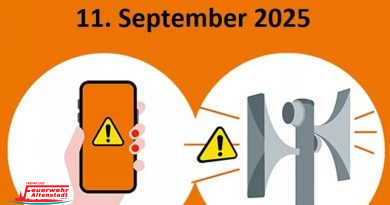 Bundesweiter Warntag 2025 am 11. September